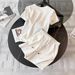 Women's Clothing Summer New Style Printed Age Reducing Short Sleeved Suit Fashionable Temperament Slim All Match Casual Two Piece Suit For Women_ecoleips.com
