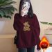 2026 New Autumn/Winter Women's Fleece-Lined Thickened Round-Neck Sweatshirt, High-End Versatile Trendy Loose Plus-Size_ecoleips.com