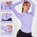 LULU Women's Slim Fit Yoga Wear With Stand Collar, Creora Hyosung High Elasticity, Soft Ribbed Zipper Pocket Fitness_ecoleips.com