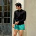 New 2026 Korean Style Long Sleeved Two Piece Swimsuit Sunscreen Casual Sports Surfing Suit for Men And Women_ecoleips.com