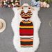 Summer New Style Polo Neck Halter Striped Backless Knitted Dress Slim Fit Women's Dress_ecoleips.com