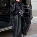 Longline Faux Leather Trench Coat – Plush-Lined Oversized Biker Jacket (Knee-Length Winter Coat For Women, Relaxed Fit)_ecoleips.com