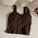 Women's Clothing Beautiful Back Small Sling Chic Vest Women's Autumn Sweet Cool Thin Outer Wear New Style With Chest Pad Bottoming Top_ecoleips.com