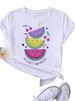 European And American Cross-border Foreign Trade Women's Geometric Pattern Round-neck Printed Short-sleeve T-shirt Top_ecoleips.com