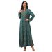 New Evening Dress Muslim Robe Female Long Skirt Heavy Hand Sewn Beaded Long Sleeve Dress_ecoleips.com