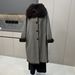 girl Internet Celebrity Hot-Selling Rabbit Shearling New Parka Real Large Size Reversible Women's Fur Coat_ecoleips.com