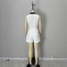 Women's High-End Fashion Two-Piece Set Color Block Black White Vest And Shorts Suitable For Work And Leisure Style_ecoleips.com