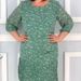 Cross-border 2025 European And American Cross-border Foreign Trade Women's New Pleated Round-neck Midi Dress, Slim-fit,_ecoleips.com