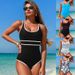 Women's Clothing Tight Racing Women's One Piece Sports Swimsuit Ins Style High End Swimsuit_ecoleips.com