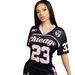 Women's Clothing Summer Women's Two Piece Set Street Style Mesh No. 23 Jersey T-Shirt And High-Waisted Shorts_ecoleips.com