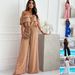 Women’s Clothing New Summer Fashion Temperament One Shoulder Solid Color Waist Jumpsuit Women's Clothing_ecoleips.com