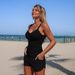 European American Style Women's Tankini Set with Pockets Cross Border Wholesale Factory Price Two-Piece Swimsuit 2026 New Design_ecoleips.com