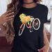 Summer European And American Cross-border Foreign Trade Plus-size T-shirt, Round-neck Casual Loose-fitting Short-sleeve_ecoleips.com