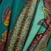 Women's Clothing Holiday Lapel Single Placket Lantern Sleeve Long Sleeve Retro Print Dress_ecoleips.com