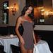 Women's Sexy Slim Temperament Hot Girl Summer Skirt European American Style Suspender Dress_ecoleips.com