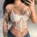European And American Women's Polka Dot Mesh Lace Suspenders Top Navel Baring Fishbone Design Summer New Fashion 2022_ecoleips.com