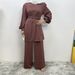 Women's Casual Nida Set Simple Plus_ecoleips.com