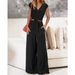 Women's Clothing Wide Leg Pants Outfit Set Fashion Casual Set Loose Two Piece Set_ecoleips.com