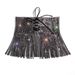 2025 Autumn Winter New Hot Sale Super Shiny Sexy Tassel Tie Midi Skirt LBZ1046_ecoleips.com