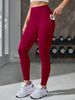 Women's Clothing Long Peach Hip Yoga Pants Nude Sports Tights High Waist Abdomen Yoga Fitness Pants_ecoleips.com