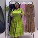 Women's Clothing Plus Size Clothes Modern Asymmetrical Neckline Dress – Elegant Pleated Skirt With Full Hem In Dark Blue/Camel/Pinkish/Matcha/Black_ecoleips.com