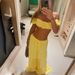 2025 Summer New Style Women's Fashion Solid Color Sexy Short Sleeve Strapless Tie Ruched Cake Skirt Set_ecoleips.com