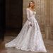 Women's Clothing Spring And Summer New Wedding Dress Sexy Lace Long Sleeved Dress Evening Dress_ecoleips.com