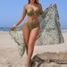 Women's Three Piece Bikini Swimsuit Set Beach Vacation Printed Hot Spring Swimwear New Style_ecoleips.com