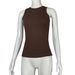 2026 European American Cross-border Independent Site Summer Women's Ribbed Tank Top With Round Neck And Slim Fit_ecoleips.com