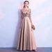 Women's Long Evening Dress For Banquet Spring New Arrival Solo Singing Broadcasting Host Performance Annual Meeting Dress_ecoleips.com