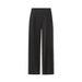 Women's Straight Leg Trousers Simple Drape Design Solid Color Commuter Style Formal Dress Pants American Fashion_ecoleips.com