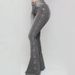 Women's Clothing High Waist Elastic Mopping Flared Jeans Women's Long_ecoleips.com