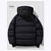 Unisex Retro Puffer Jacket, Oversized Quilted Hooded Coat, Thickened Winter Parka For Men & Women_ecoleips.com