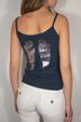 Women's Slim Fit Wing Suspender Top Casual Sexy Tank Pure Polyester Spring/Autumn_ecoleips.com