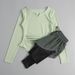 Yoga Suits For Women New Quick Drying Running Sports Suits For Women High End Pilates Fitness Clothes_ecoleips.com