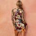Women's Clothing Three Dimensional Embroidery Mesh Lace Embroidery Hip Hugging Slimming Sexy Dress Short Skirt_ecoleips.com