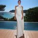 Elegant Long Dress for Women European American Style Sexy Backless Slim Fit with Ribbons Fashion Wholesale_ecoleips.com
