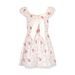 AD384 European And American Summer New Sweet Off-Shoulder Bow Decorated Floral Dress_ecoleips.com