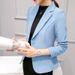 2025 New Autumn Casual Versatile Long Sleeve Trendy Women's Blazer_ecoleips.com