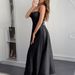 "Women's Black Zipper Mini Skirt - High Waist Pleated A-Line Skirt For Summer, Casual & Office Wear, Stretchy Polyester Fabric"_ecoleips.com