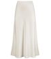 Elegant High-Waisted Mermaid Skirt – Flowy A-Line Midi Skirt With Smooth Acetate Fabric, Black/Beige/Apricot/Brown/Pink, S/M/L/XL/XXL_ecoleips.com
