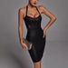 Hot Glue Mesh Sexy Strapless Halter Neck Evening Party Bandage Dress For Women_ecoleips.com