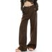 Women's High-Waisted Straight Leg Jeans - Relaxed Fit Casual Denim Pants, Comfortable Cotton Blend, Autumn Essential, Plus Size Available_ecoleips.com