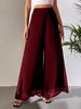 K Casual Wide Leg Pants, Loose Pants, Fashionable Women's Clothing_ecoleips.com