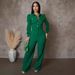 Women's Clothing Personalized Line Stitching Long Sleeved Sports Fitness Jumpsuit_ecoleips.com