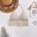 Women's Clothing Halter Neck Small Vest Sling Inner Wear Shoulder Straps And Chest Pads Backless Hollow Tube Top Embroidered Vest_ecoleips.com