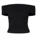 European And American Style Women's Clothing 2025 Summer New Fashion Sexy Slim-fit Off-shoulder Waist-cinching Tube Top_ecoleips.com