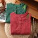 Women's Lightweight Summer Cotton-Linen Top With Artistic Embroidery Design; Available In Larger Sizes For A Slimming Ef_ecoleips.com