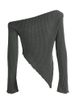 Sexy T-shirt Women Autumn Solid Tees Long Sleeves Asymmetrical Basic Crop Top Fashion Bodycon Simple T-shirts Female Streetwear_ecoleips.com