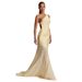 European And American Cross-border Women's Fashion One-shoulder Sleeveless Backless Elegant, Slim-fitting, Sexy, With_ecoleips.com